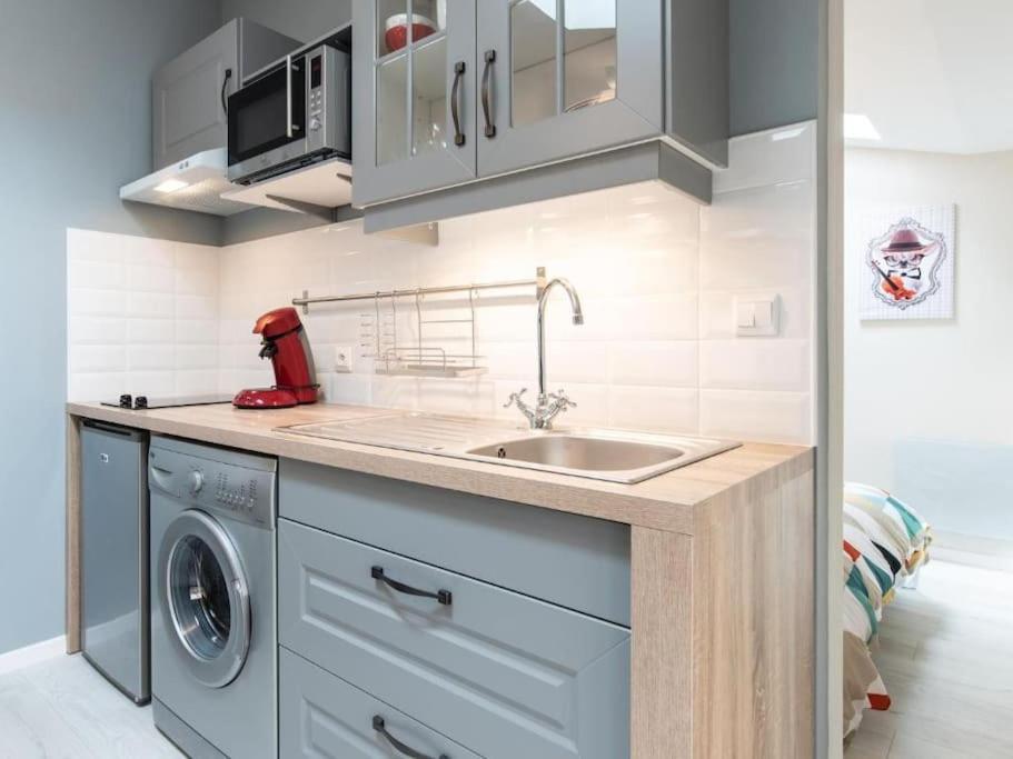 Le Paris Eiffel - Appartement Cosy En Plein Centre Bourgoin-Jallieu Dış mekan fotoğraf